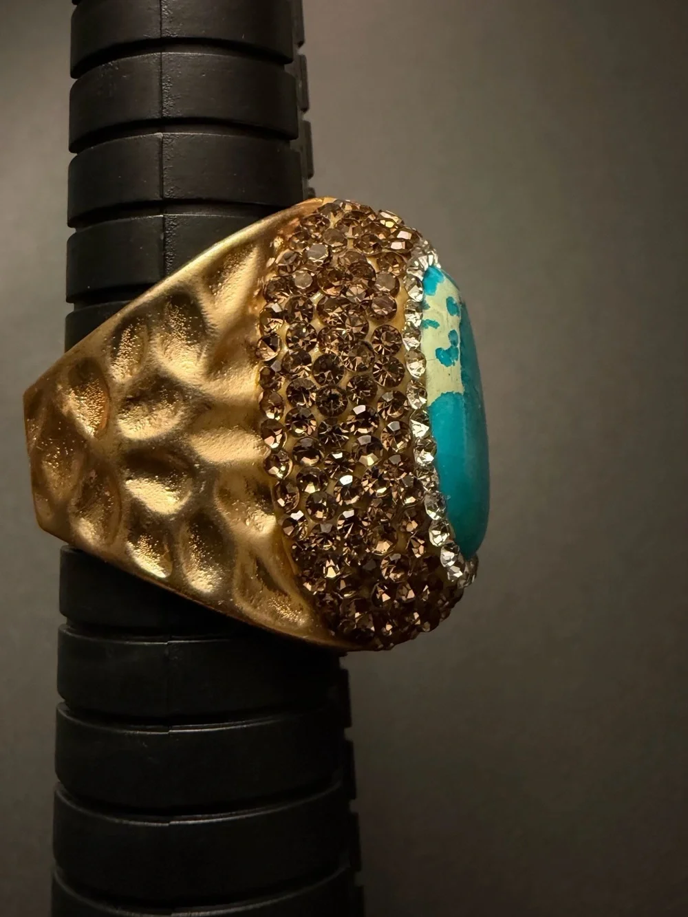Bold Statement Turquoise Ring - Women's Jewelry